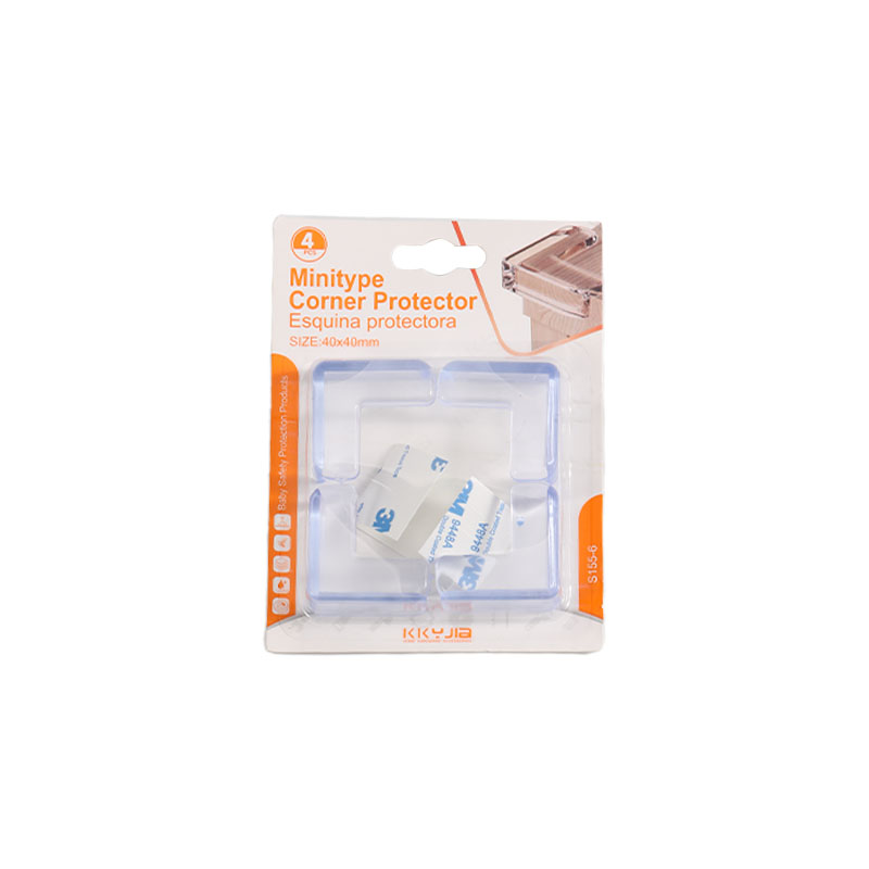 4件一套透明多功能防撞角 心形 / L 型 / 圆形多款式 防磕碰安全防护 适用于居家儿童防护儿童房家具边角保护神器