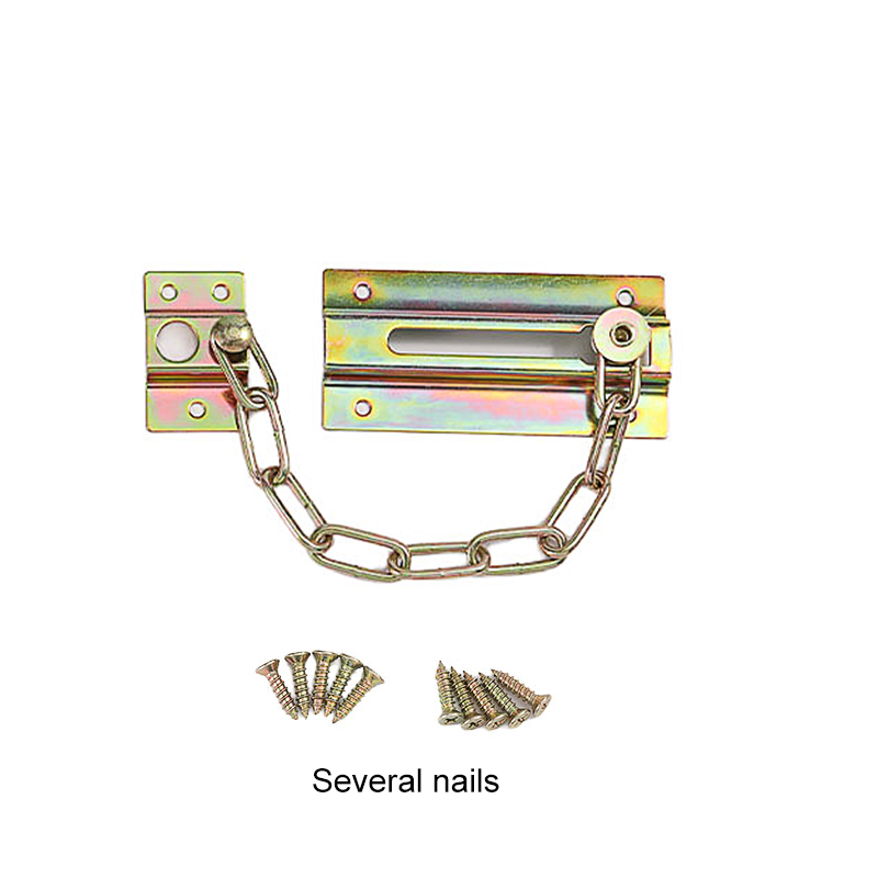 1 piece multi-specification metal door hardware kit is suitable for home door, warehouse door, shop door anti-theft fixed firm and durable multi-scene door safety protection preferred