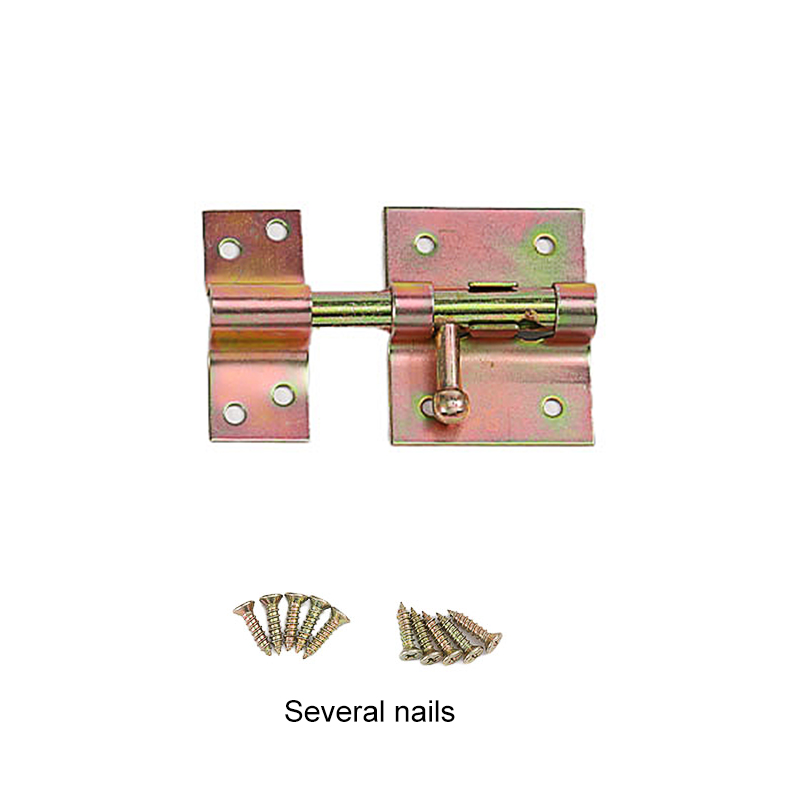 1 piece multi-specification metal door hardware kit is suitable for home door, warehouse door, shop door anti-theft fixed firm and durable multi-scene door safety protection preferred