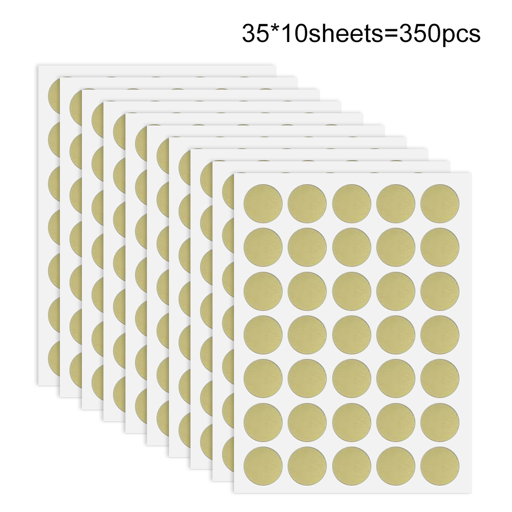 120PCs/200PCs/350PCs/800PCs multi-functional color dot stickers suitable for hand account creation children's hand office logo multi-color optional circular design easy to create visual highlights and practical classification