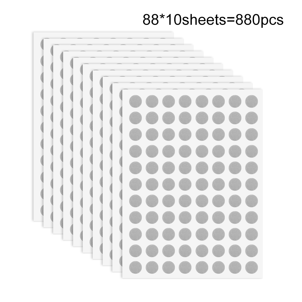 120PCs/200PCs/350PCs/800PCs multi-functional color dot stickers suitable for hand account creation children's hand office logo multi-color optional circular design easy to create visual highlights and practical classification