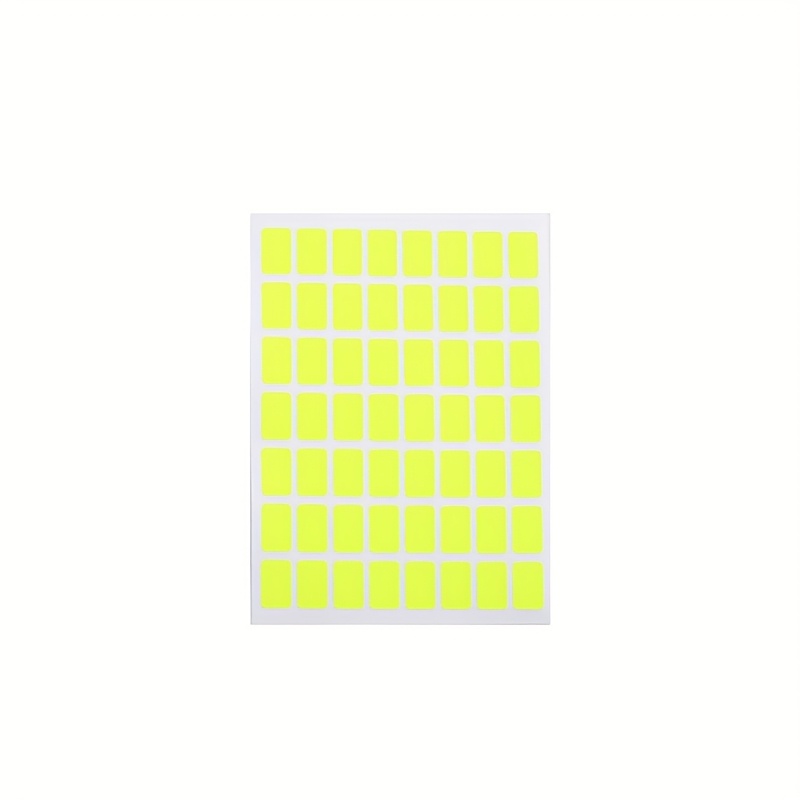 200/560pcs彩色标签贴纸，耐用纸张，永久性黏合剂，适用于办公室、家庭组织和抗撕裂标签