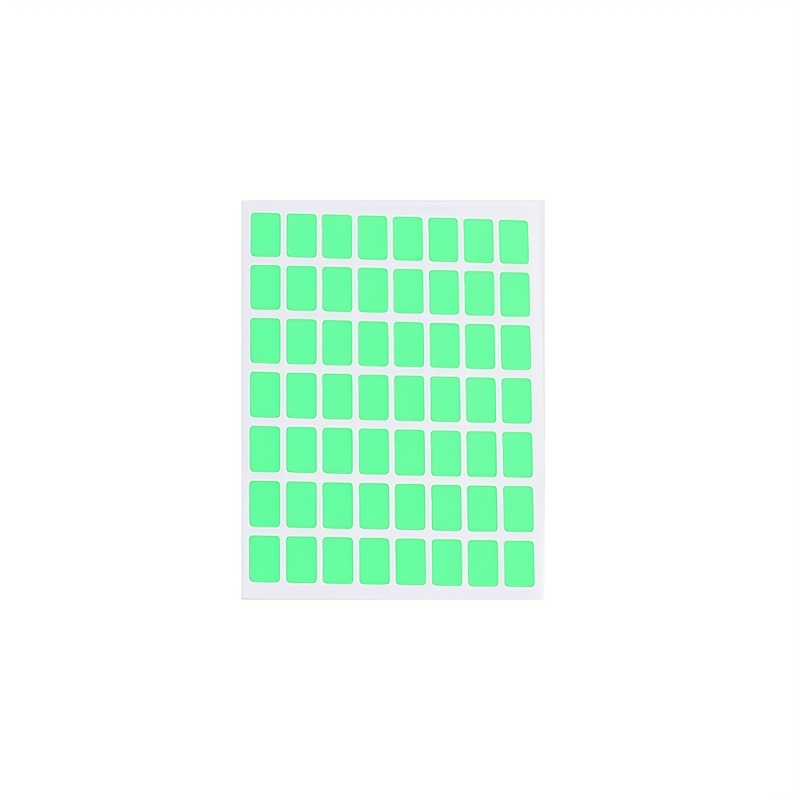 200/560pcs彩色标签贴纸，耐用纸张，永久性黏合剂，适用于办公室、家庭组织和抗撕裂标签