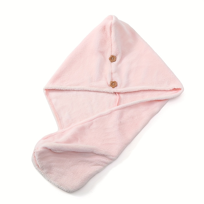 1件超强吸水干发帽 适用于日常洗头后快速干发 改善毛躁 告别吹风机损伤 柔顺护发好选择