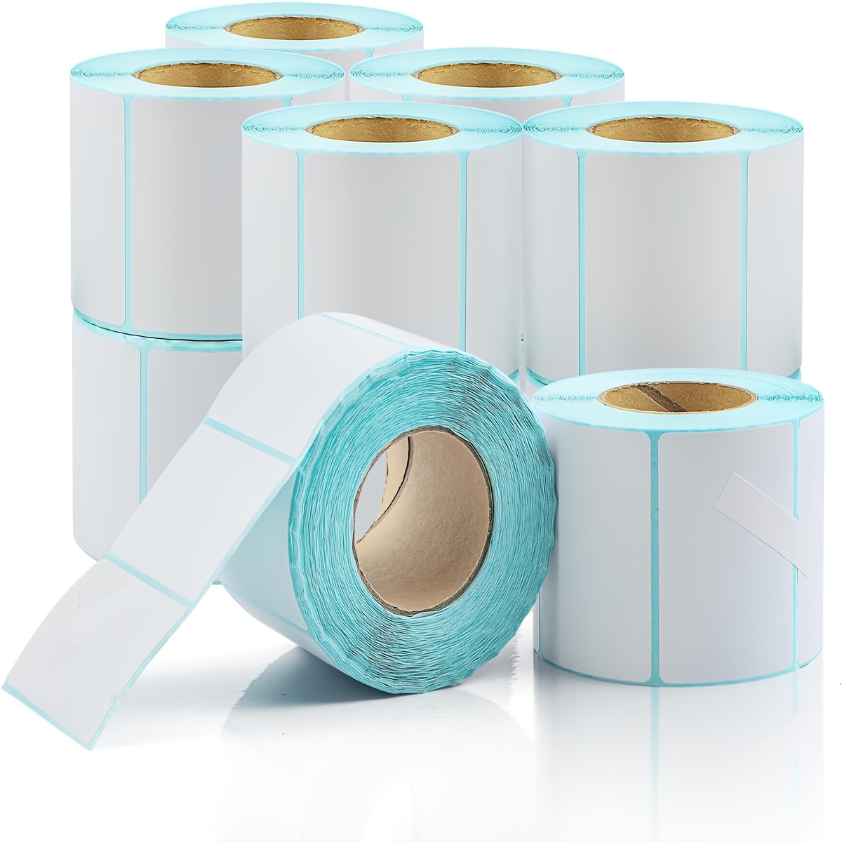 1 piece of blank thermal label paper is suitable for logistics express/commodity price/household storage, sufficient volume, strong stickiness, making the classification and identification of goods more convenient