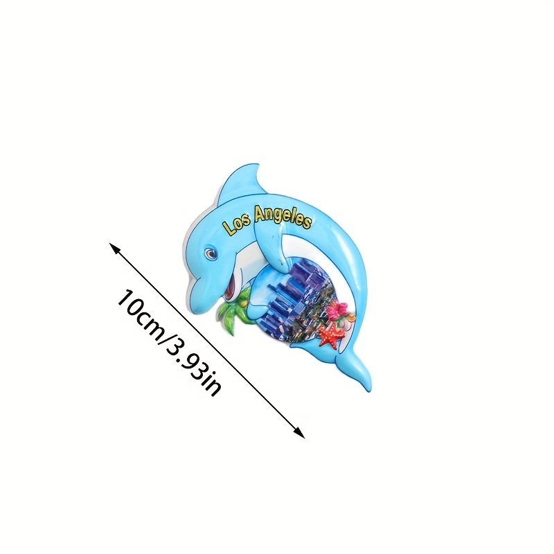 1pc标志性美国地标冰箱贴 ，时代广场与纽约设计，彩色厨房装饰，适合节日礼物