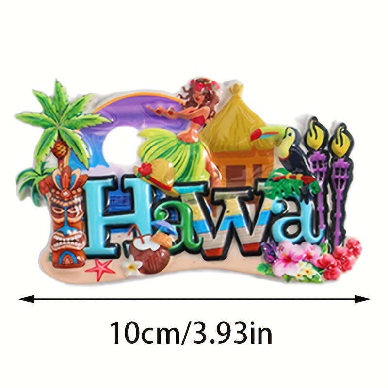 建筑标志的 3D 冰箱贴纸，树脂材质的旅行纪念品，适合厨房装饰，适合圣诞节、万圣节、复活节、感恩节和独立日