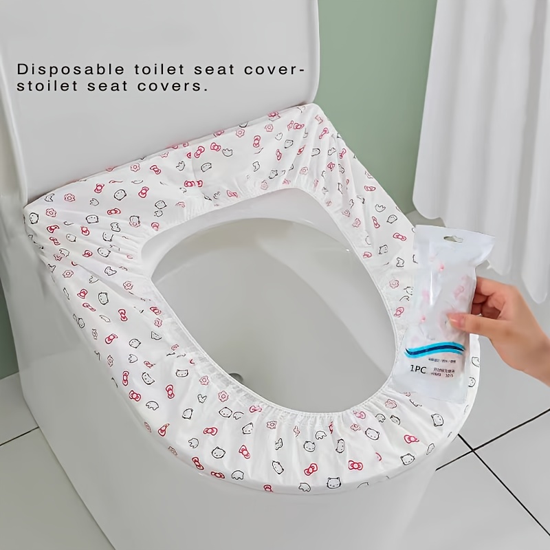 1pc旅行便携马桶套一次性坐便器套弹性独立包装马桶垫出差酒店马桶座套