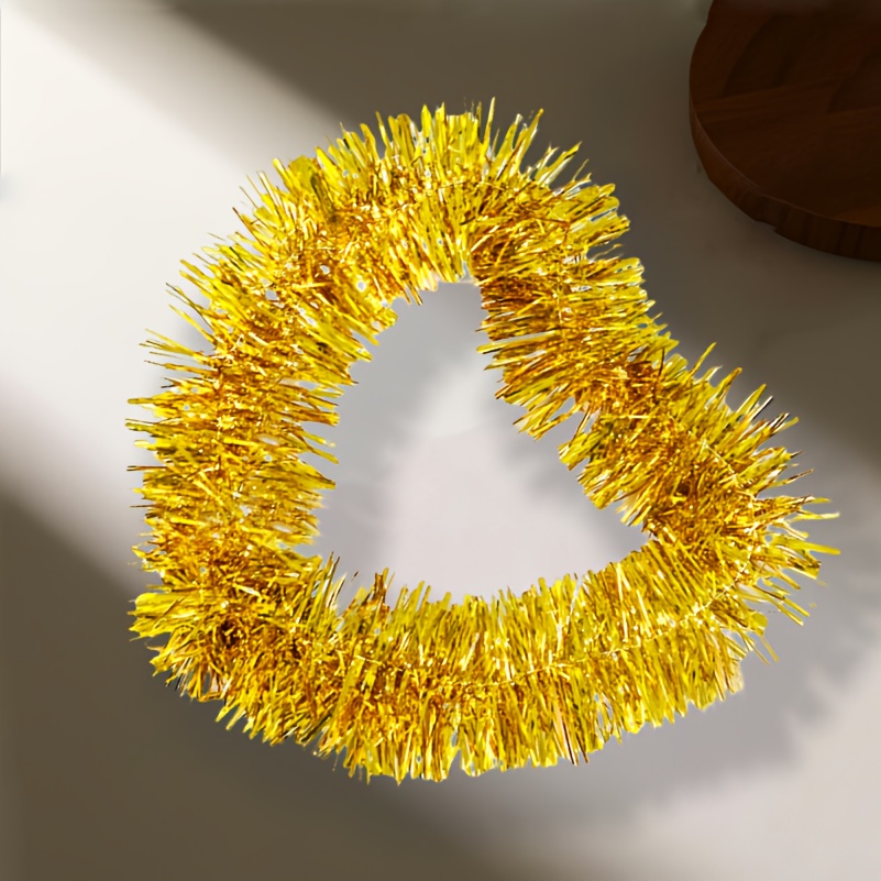 毛绒条拉花 彩色条带彩带生日派对装饰氛围布置 圣诞平安夜装饰用品