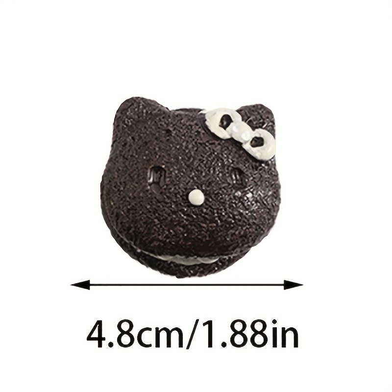 美味食物主题冰箱贴，各种迷你食物模型，包括蛋糕、蛋挞和牛角包，适合 DIY 工艺品和家居 装饰