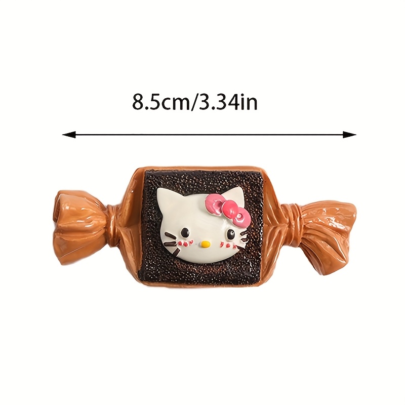 3D食品主题冰箱磁铁，带有巧克力、蛋糕、冰淇淋图案，耐用树脂材质，有趣的厨房装饰，非 常适合送礼