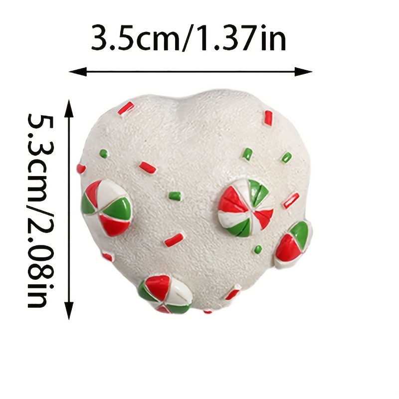 3D food theme refrigerator magnet, with chocolate, cake, ice cream pattern, durable resin material, interesting kitchen decoration, very suitable for gifts
