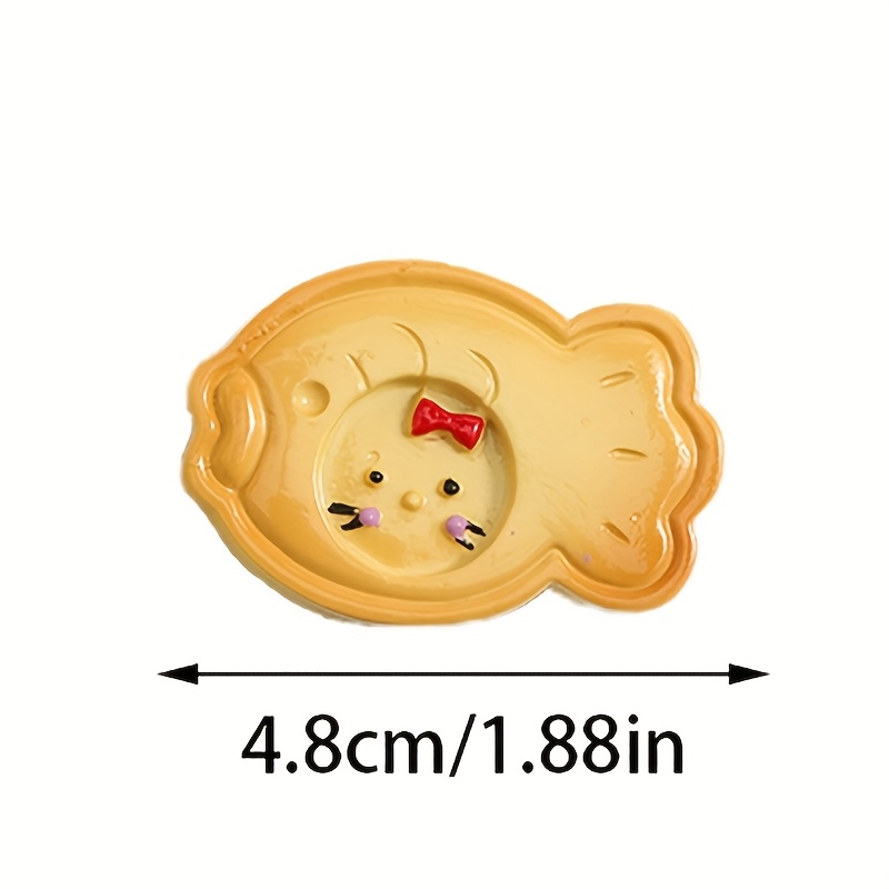 3D food theme refrigerator magnet, with chocolate, cake, ice cream pattern, durable resin material, interesting kitchen decoration, very suitable for gifts