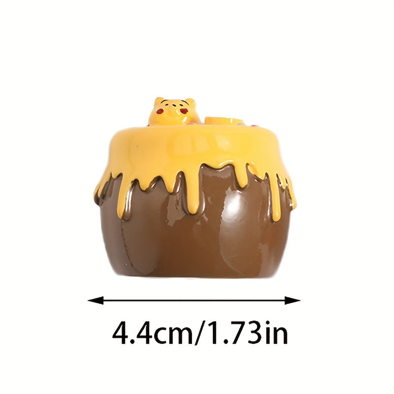 3D食品主题冰箱磁铁，带有巧克力、蛋糕、冰淇淋图案，耐用树脂材质，有趣的厨房装饰，非 常适合送礼