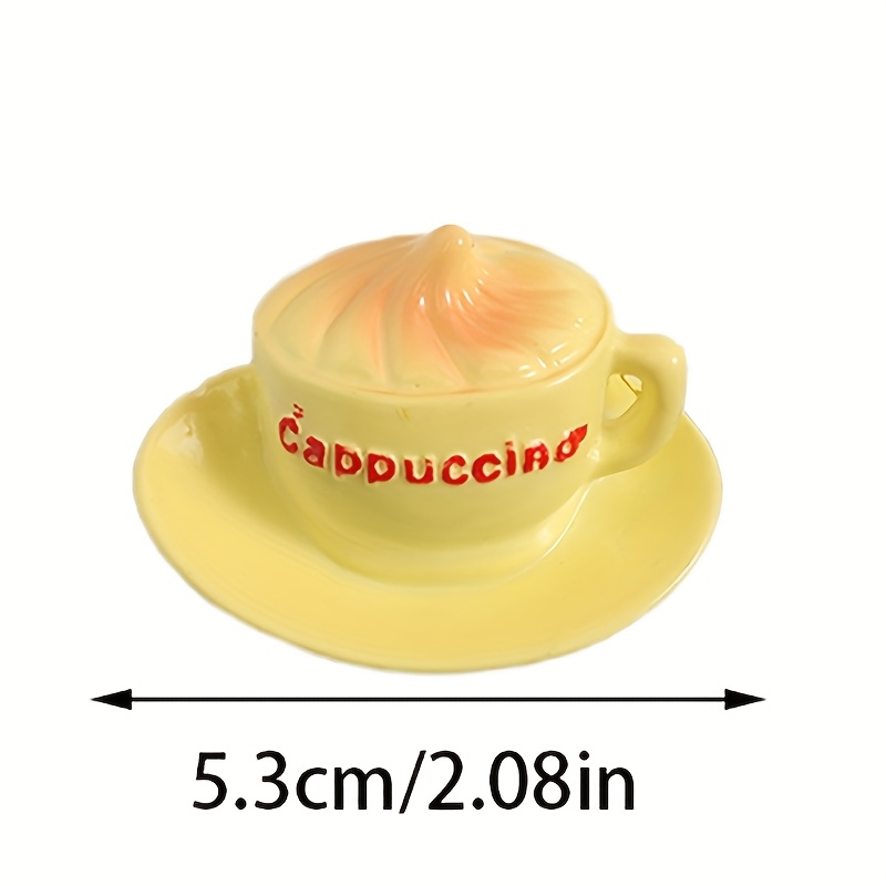 3D food theme refrigerator magnet, with chocolate, cake, ice cream pattern, durable resin material, interesting kitchen decoration, very suitable for gifts