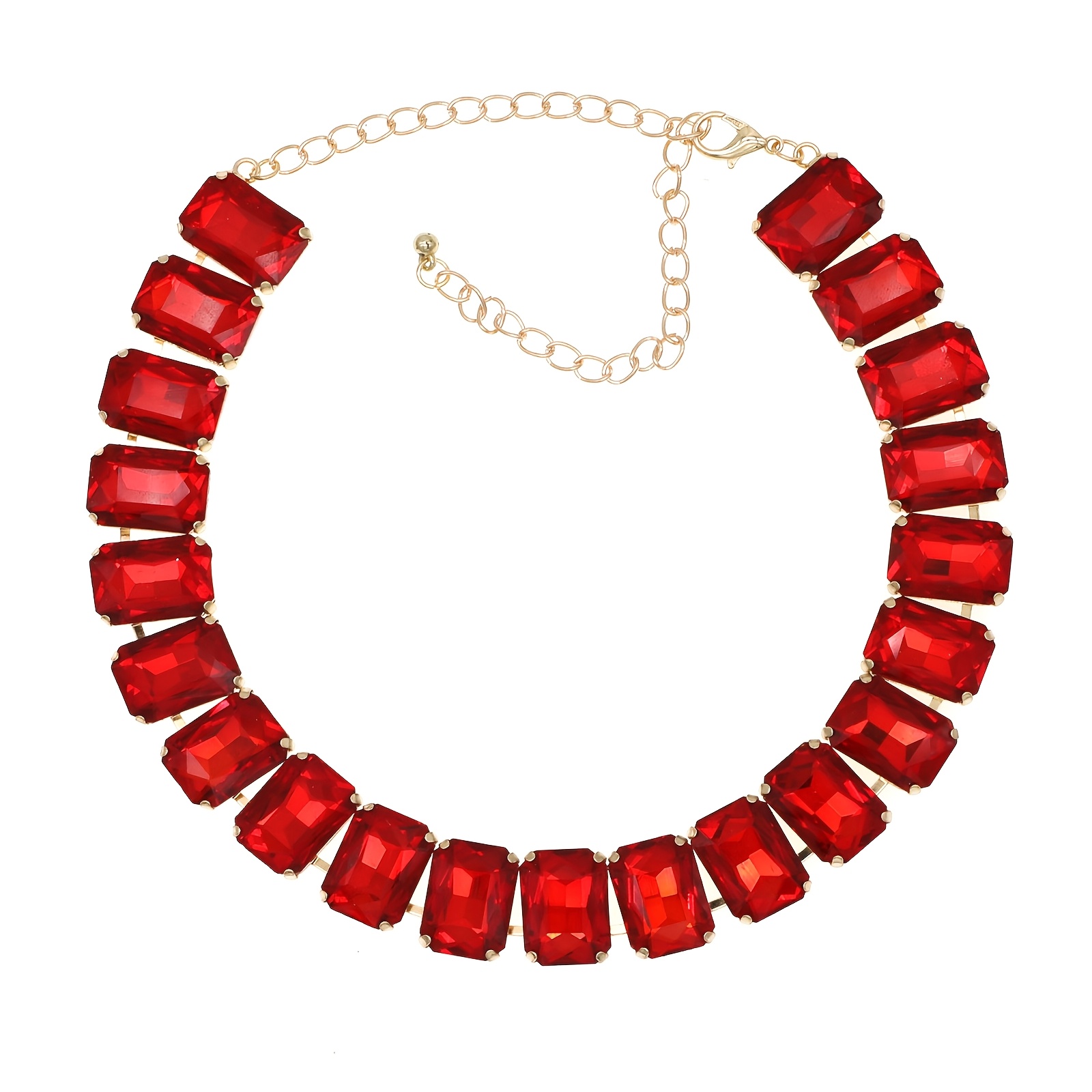 一件水晶项链，璀璨颈间闪耀，解锁轻奢魅力，适合生日、情人节、母亲节、结婚礼物