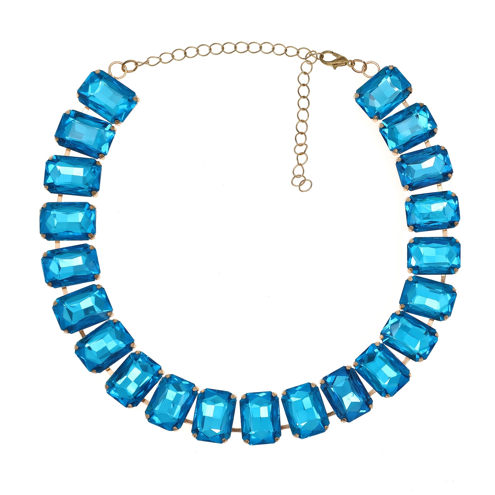 一件水晶项链，璀璨颈间闪耀，解锁轻奢魅力，适合生日、情人节、母亲节、结婚礼物