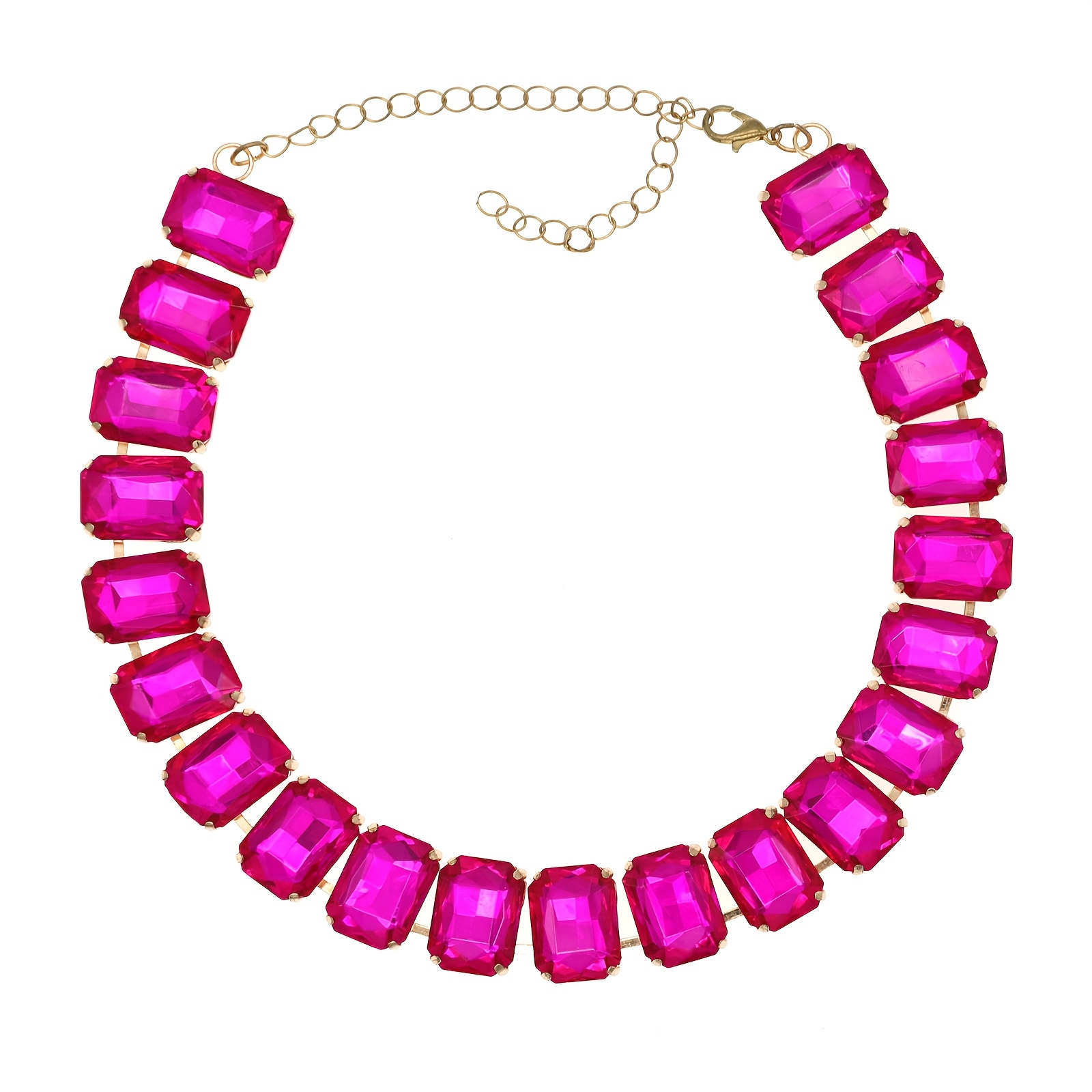 一件水晶项链，璀璨颈间闪耀，解锁轻奢魅力，适合生日、情人节、母亲节、结婚礼物