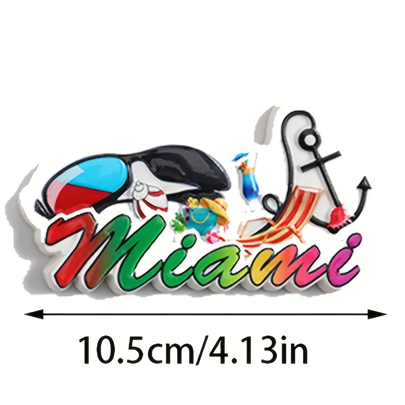 1件城市建筑冰箱贴创意家居装饰贴纸纪念品礼物，适用于冰箱和白板