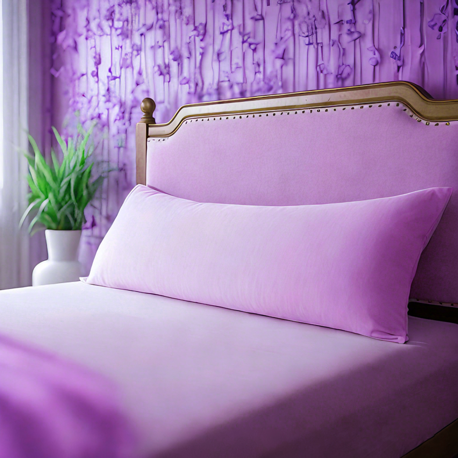 1个超细纤维身体枕套，柔软抗皱，防褪色防污渍，信封式封口，20x54英寸