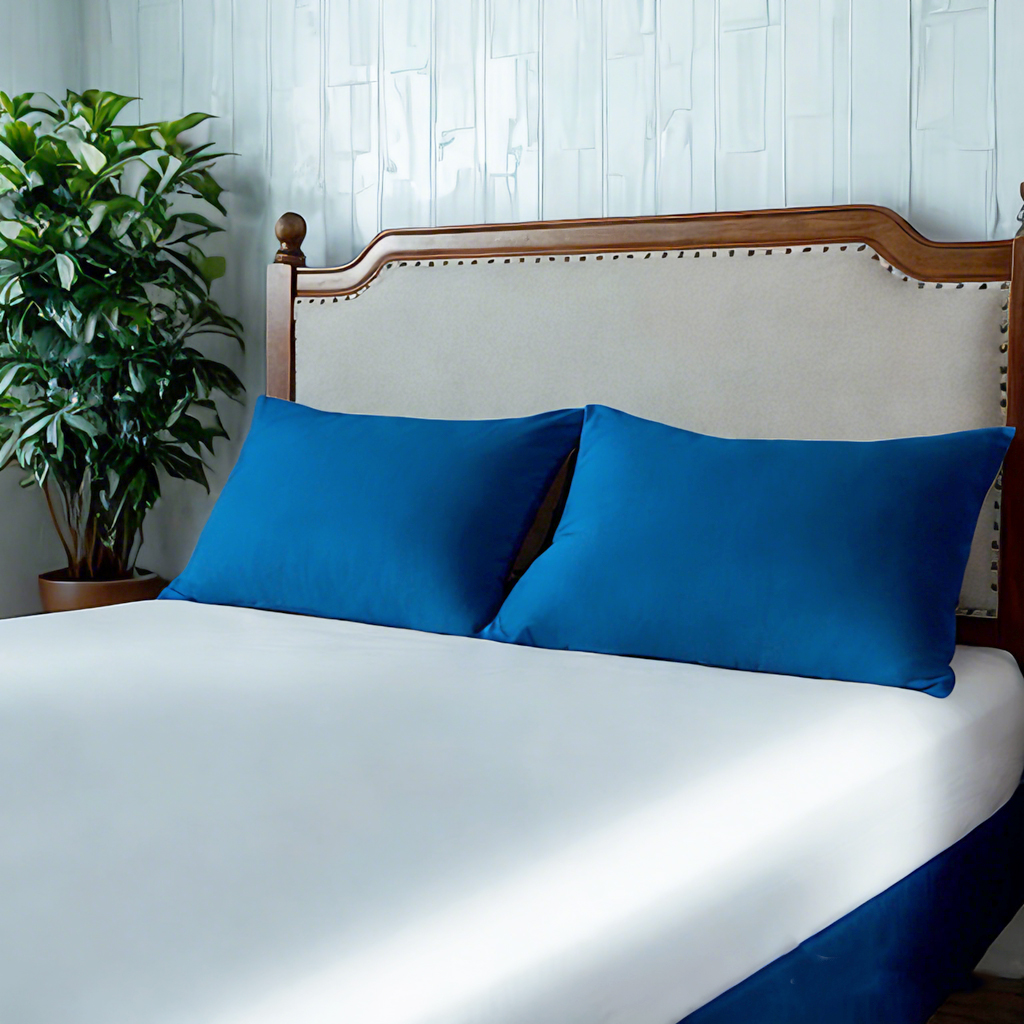 Two Microfiber Pillowcase Set, Soft, Wrinkle-Free, Fade and Stain-Resistant Pillow Cases with Envelope Closure