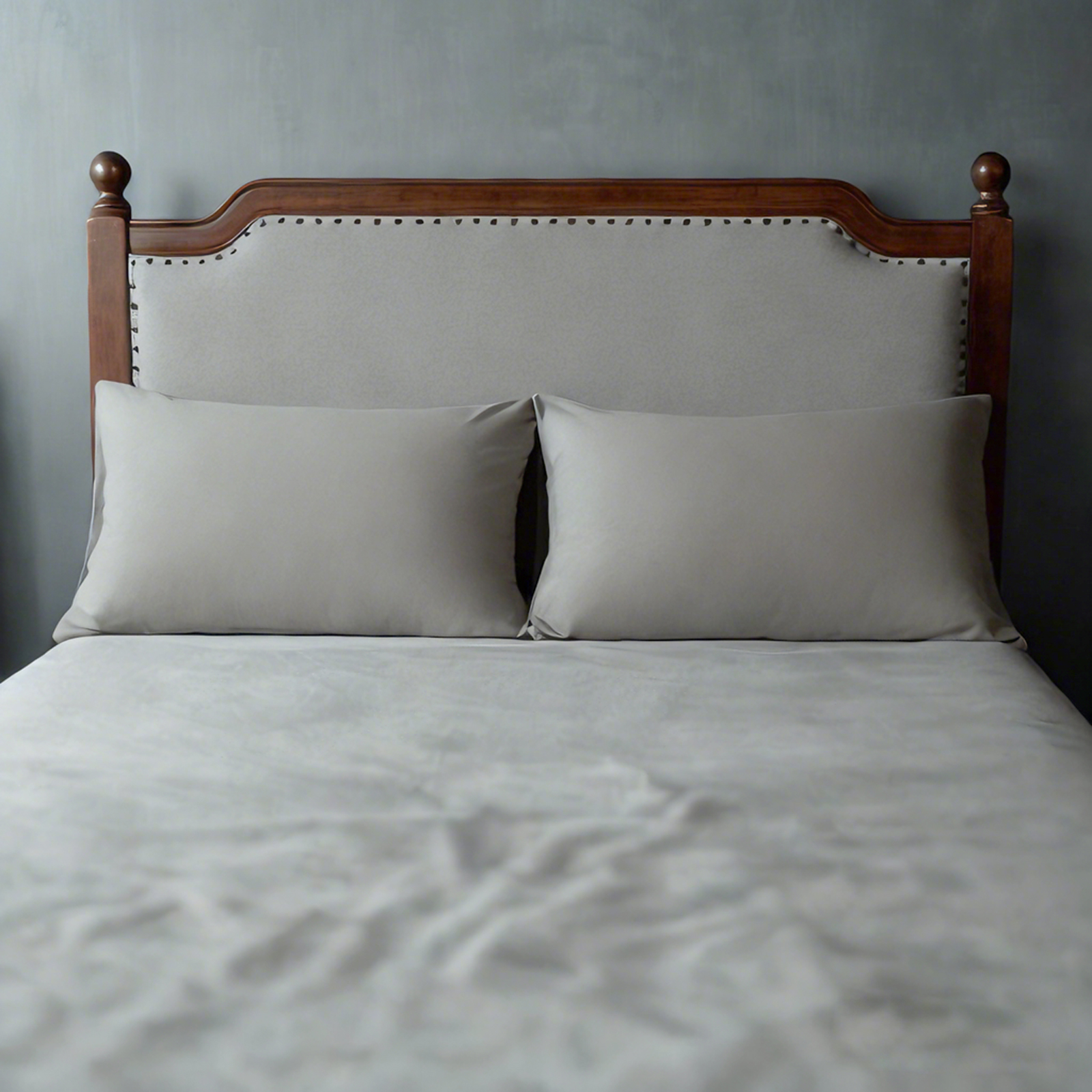 2个超细纤维标准枕套，柔软、防皱、防褪色、防污枕套，信封式封口