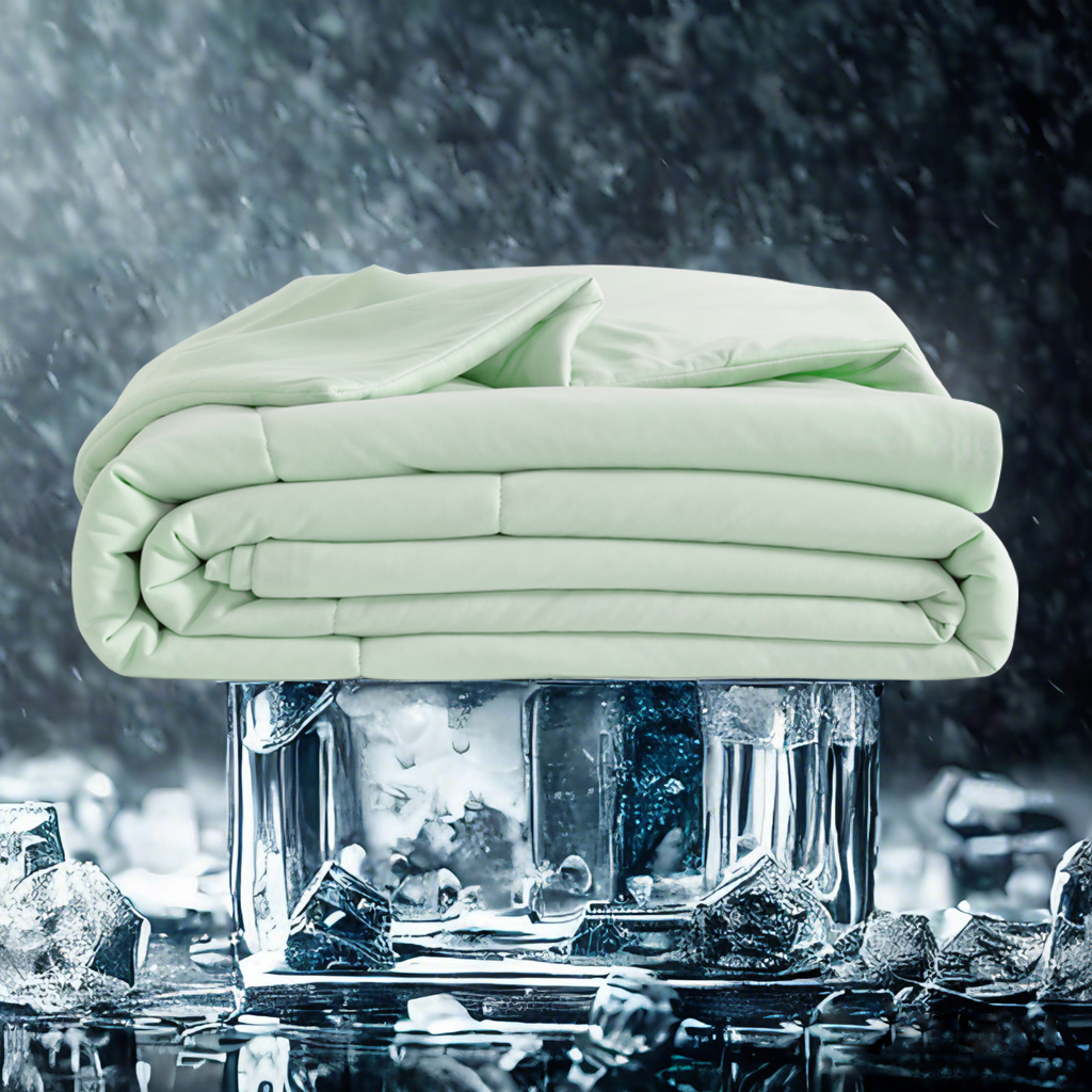 降温被，日本双面冷技术织物，Q-Max 0.45，轻质透气降温毯