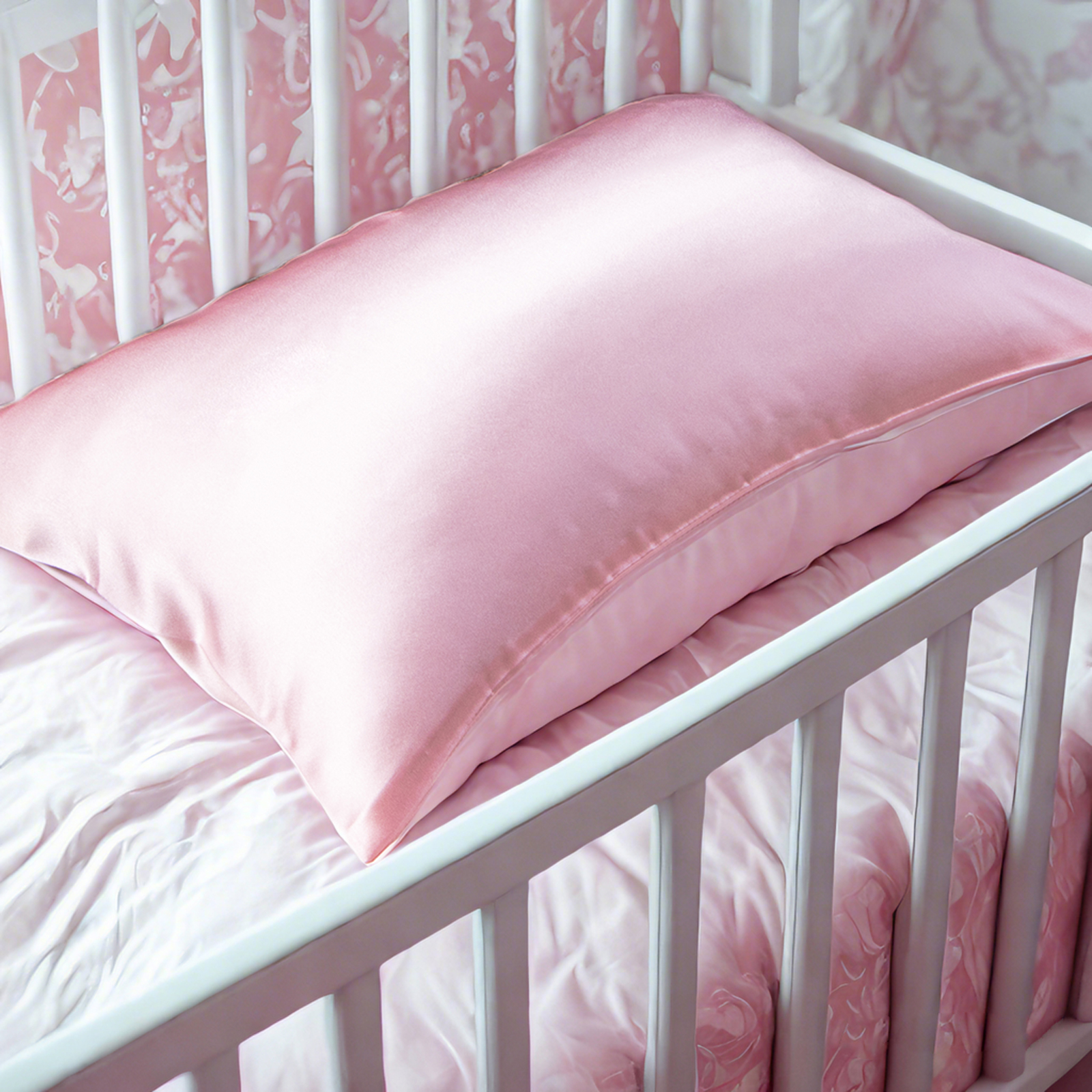 1个桑蚕丝幼儿枕套，带拉链，适用于头发和皮肤，100% 天然蚕丝