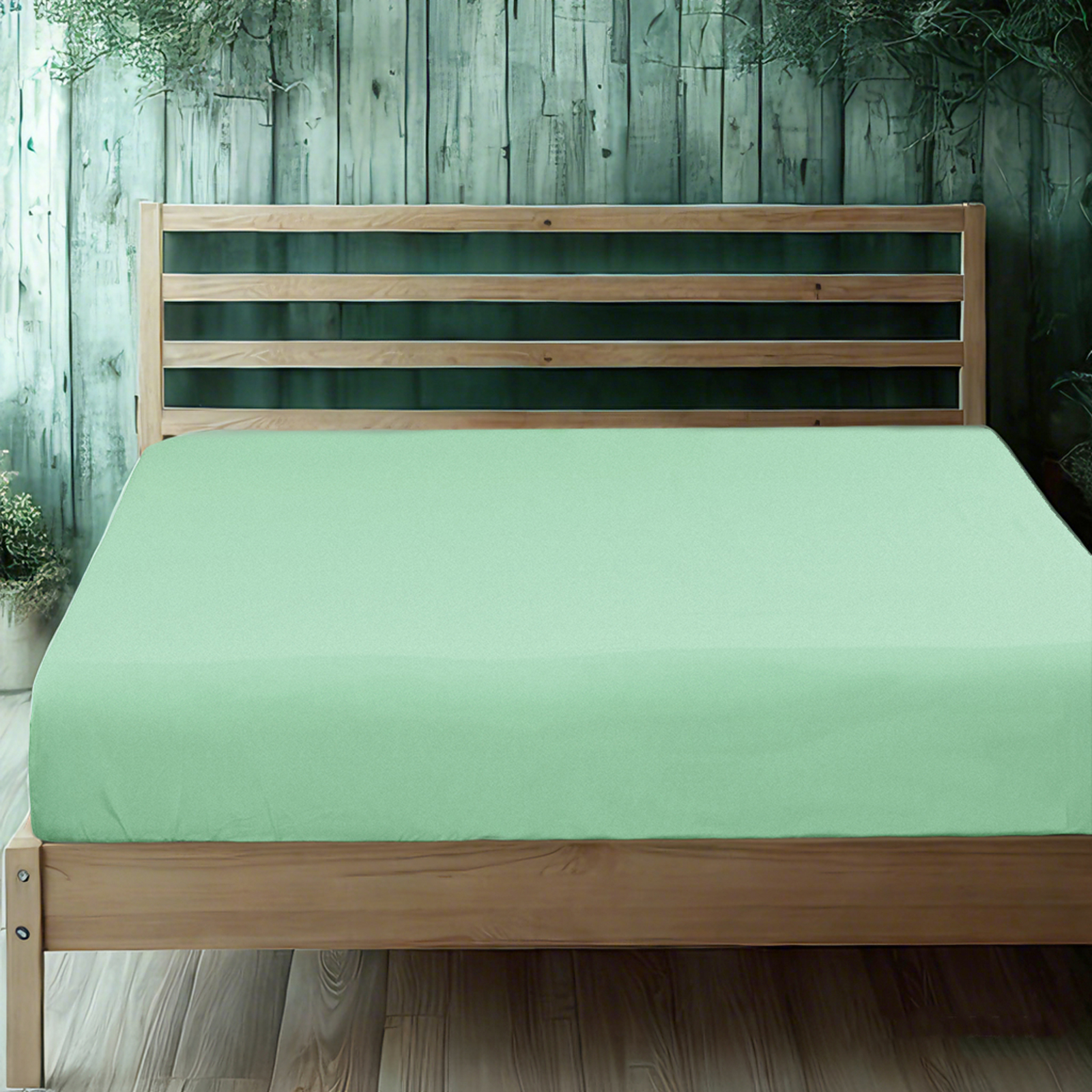 超细纤维床笠，超柔软耐用，抗皱、防褪色、防污渍，深口袋设计，海绿