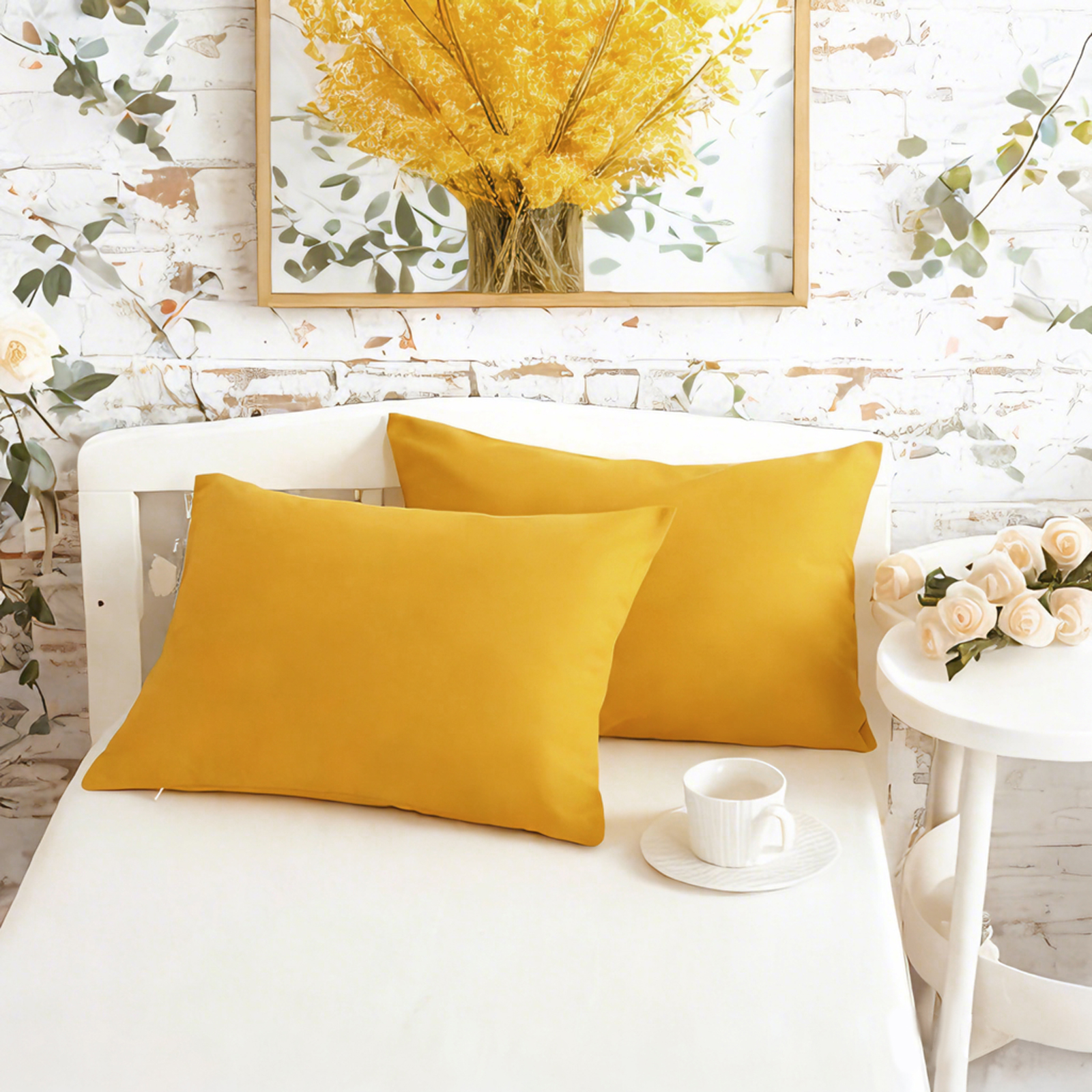 2个超细纤维幼儿枕套，超柔软舒适的婴儿枕套，信封式和拉链式两种