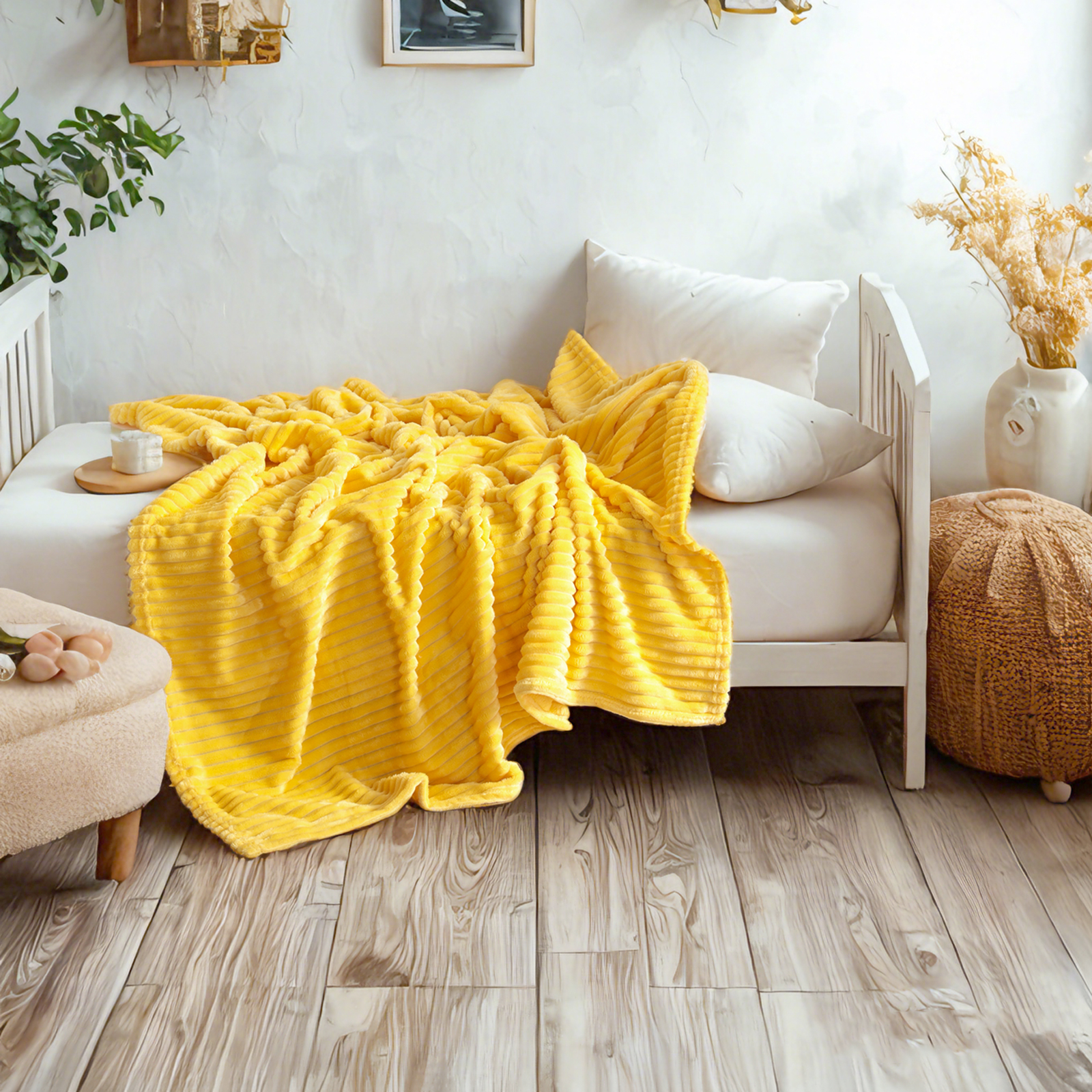 法兰绒幼儿毯，柔软、蓬松、保暖、轻便的设计婴儿毯