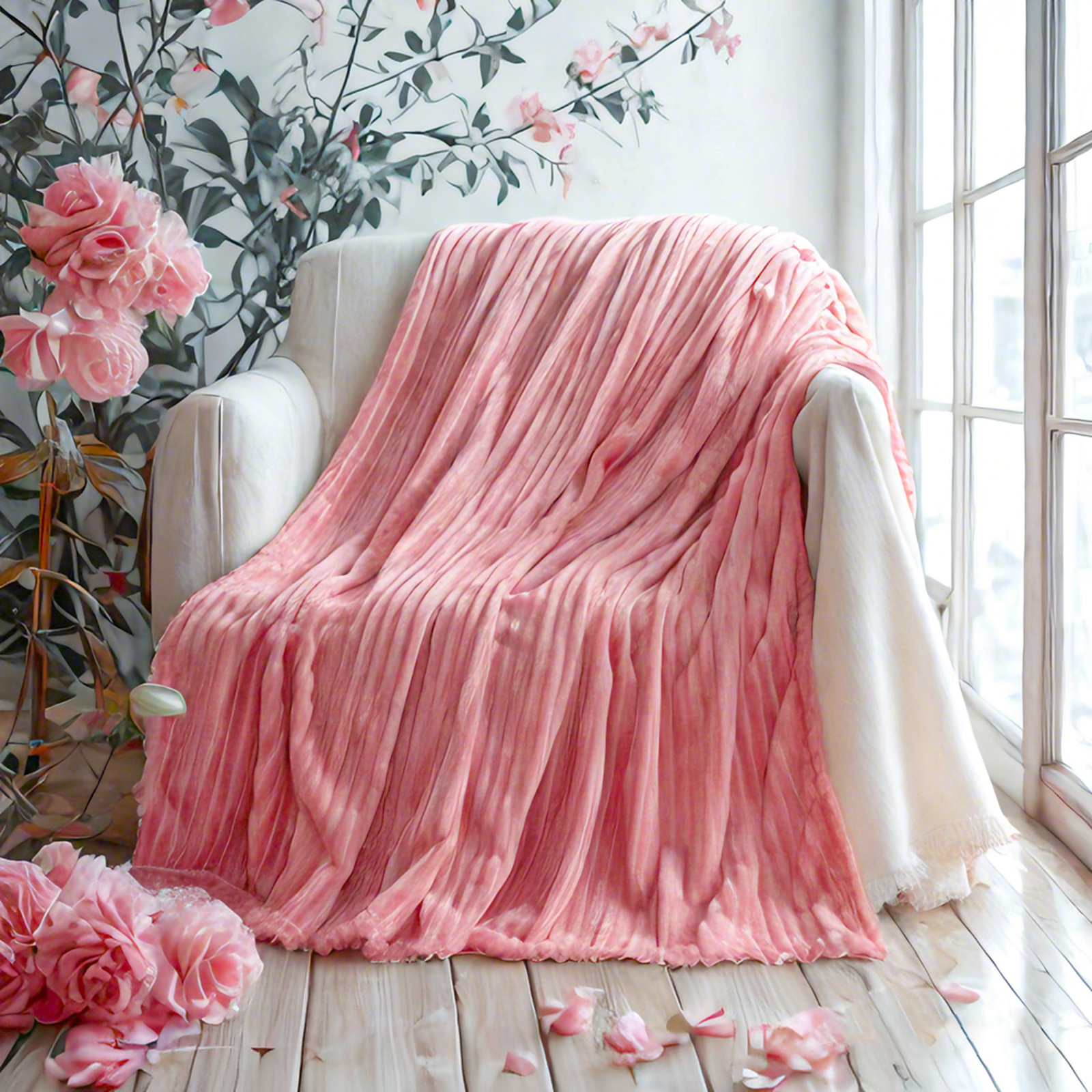 法兰绒幼儿毯，柔软、蓬松、保暖、轻便的设计婴儿毯