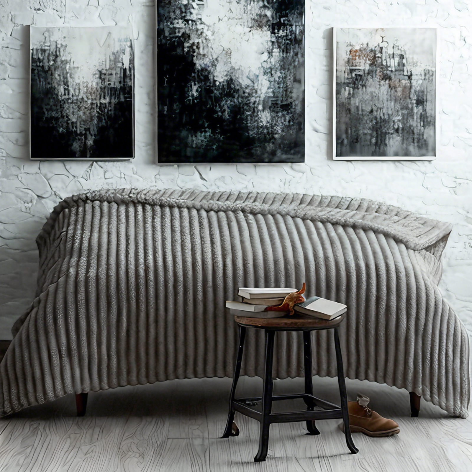 Flannel Toddler Blanket, Soft, Fluffy, Warm and Lightweight Baby Blanket