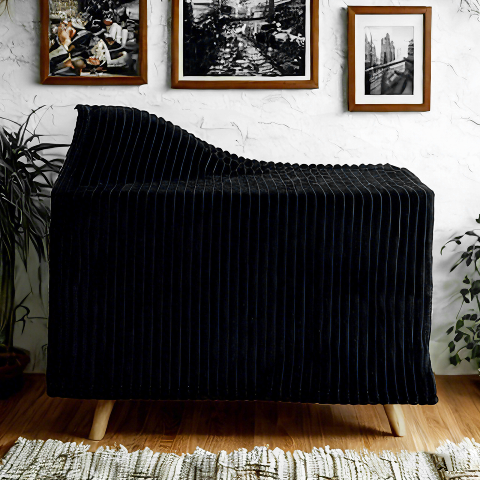 法兰绒幼儿毯，柔软、蓬松、保暖、轻便的设计婴儿毯