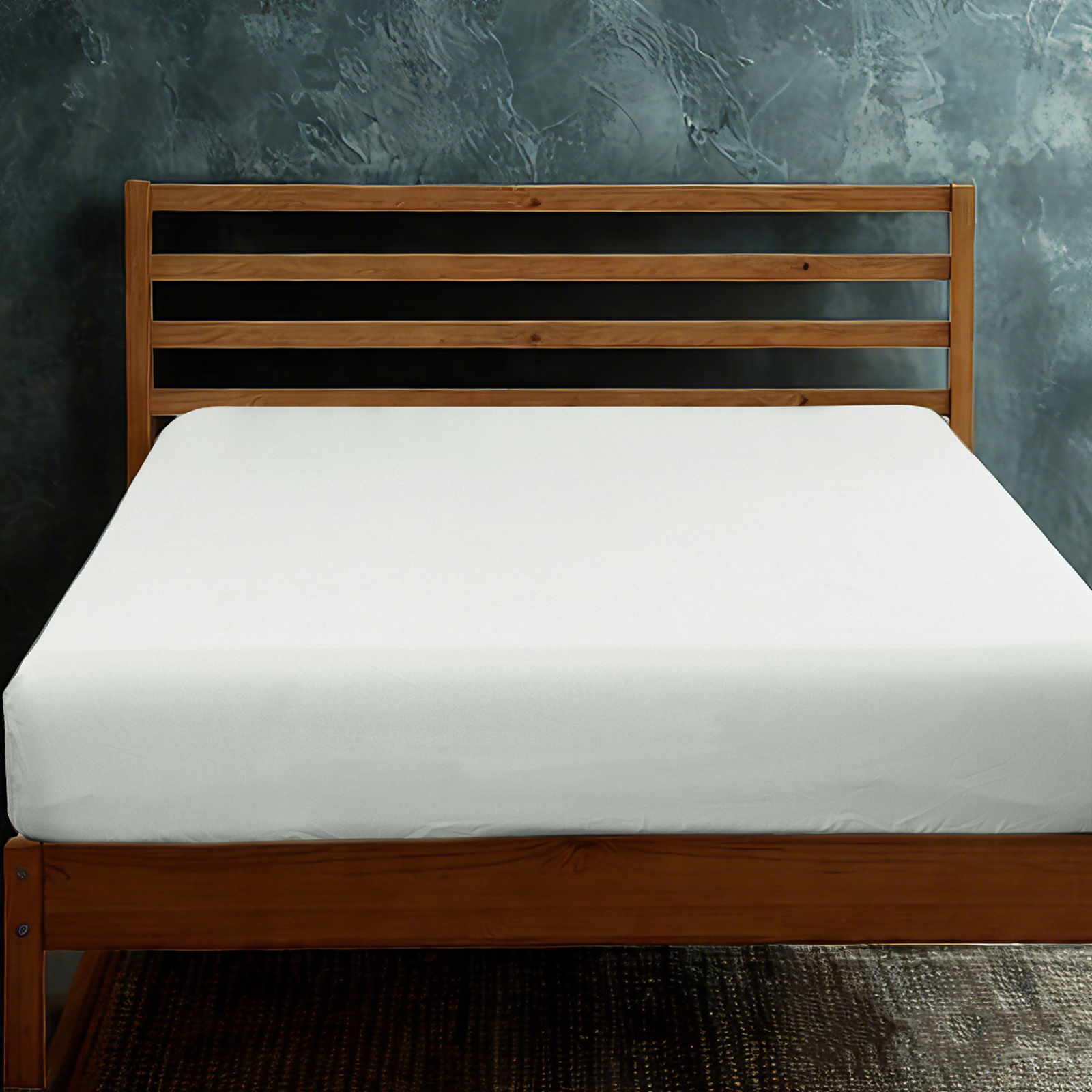 Microfiber Fitted Sheet, Ultra-Soft and Durable, Wrinkle, Fade, Stain Resistant, Deep Pocket, Light Grey