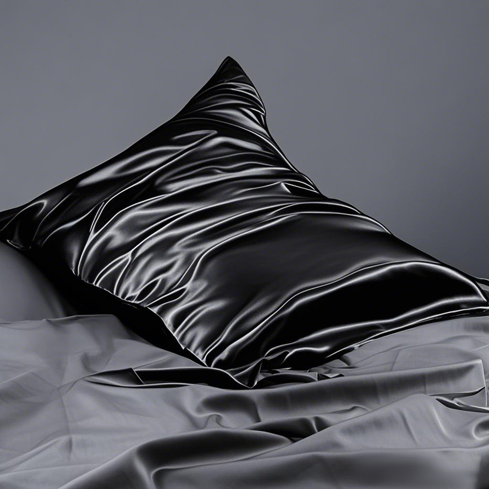 1个19 Momme 桑蚕丝枕套，带拉链，适合头发和皮肤，100% 天然蚕丝