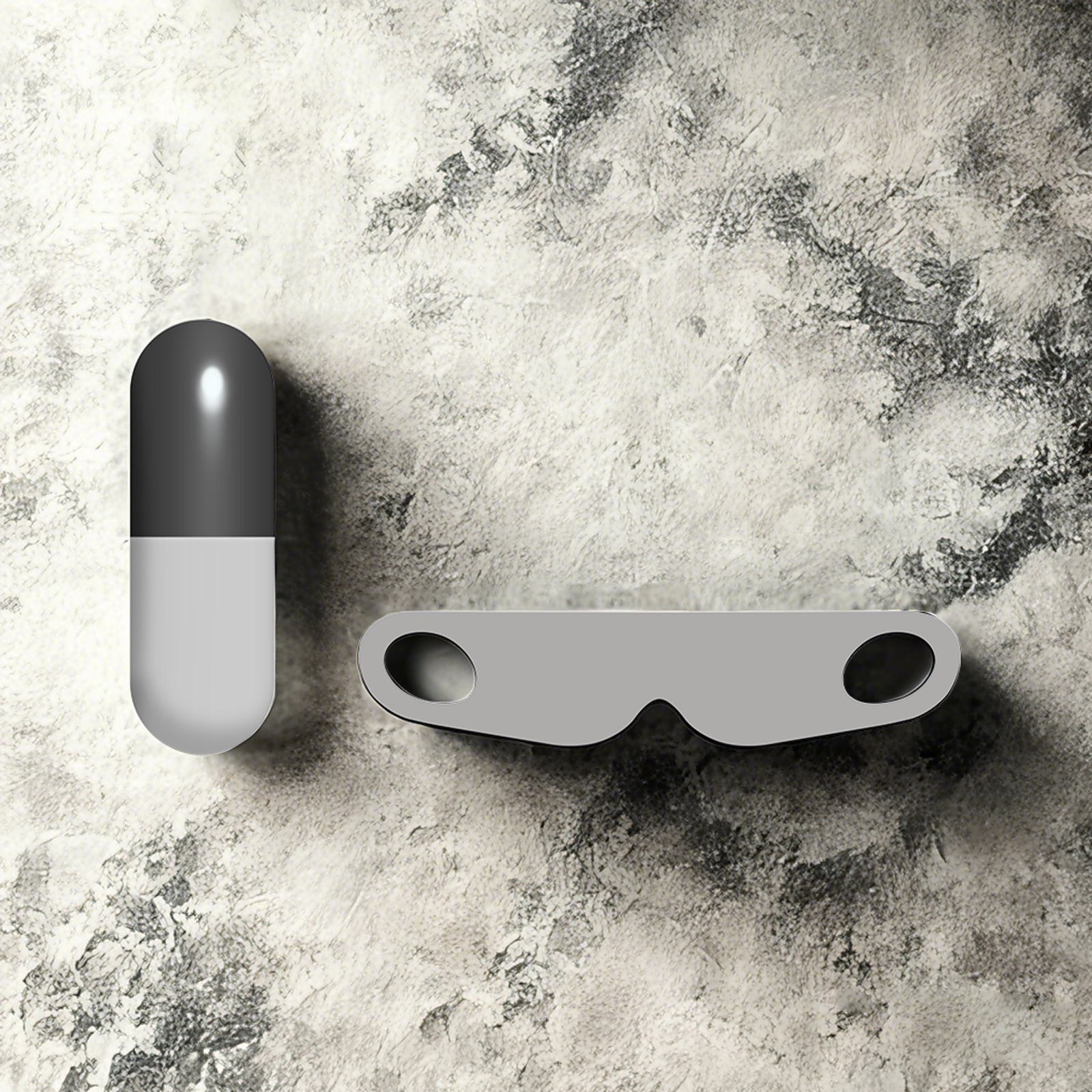 睡眠面罩，1 片式胶囊包装便携式睡眠眼罩，遮光睡眠眼罩，男士女士夜间眼罩