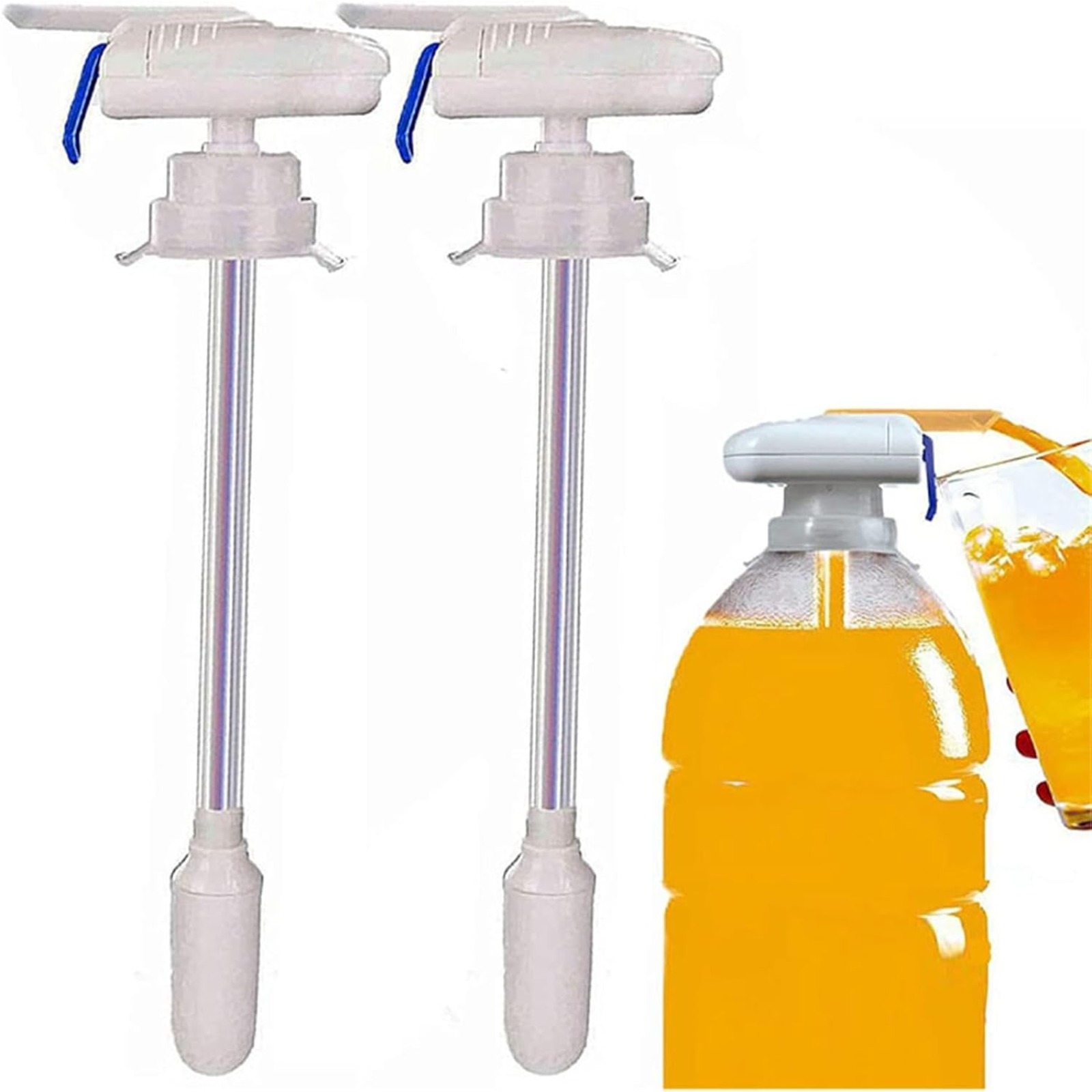 电动牛奶果汁饮料吸管新款可乐按压自动分配器