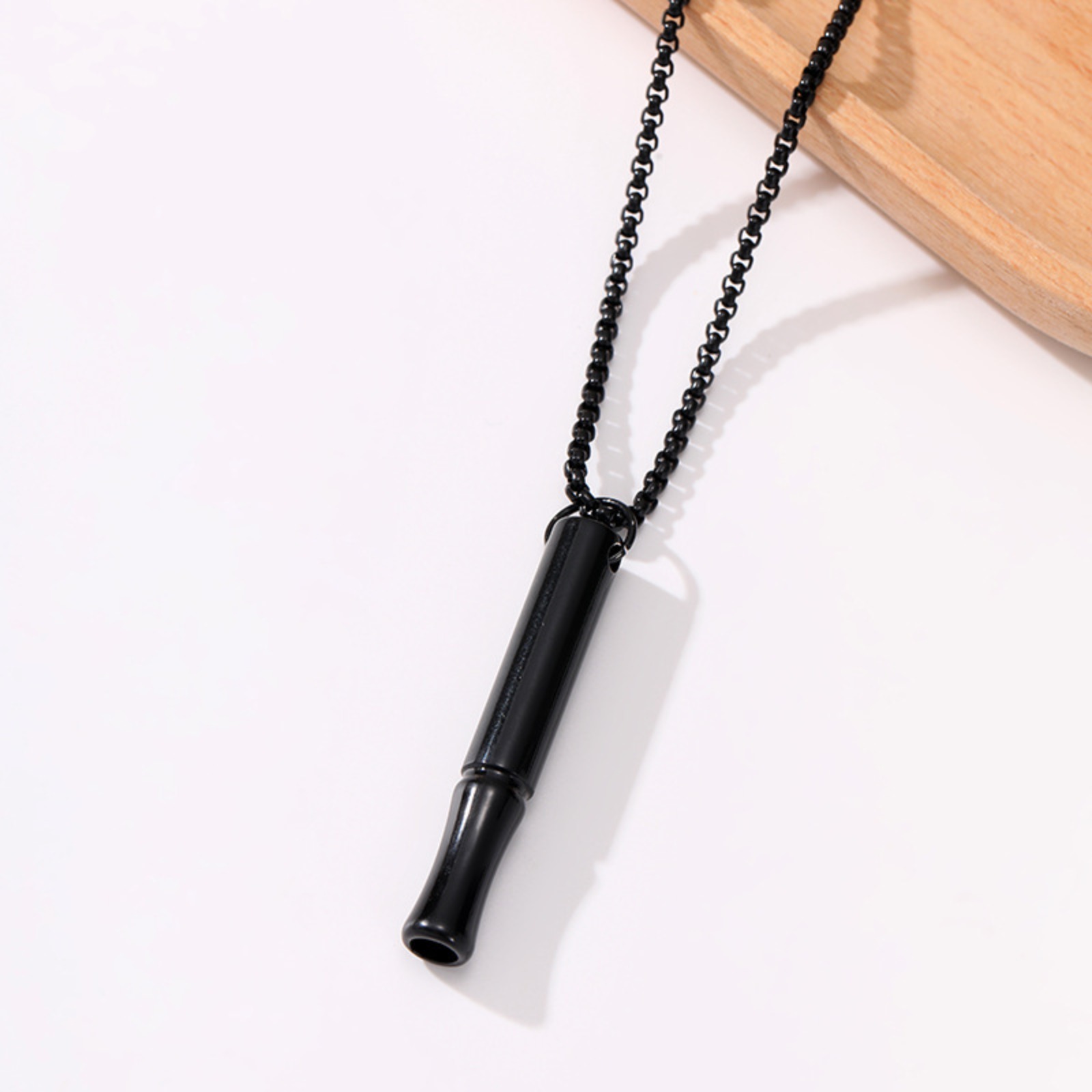 Breathing Inhaler Necklace - Quit Smoking Aid, Anxiety Relief, and Mindfulness Tool