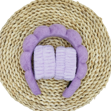 麻花海绵高颅顶头箍发带洗脸化妆云朵发箍套装发饰