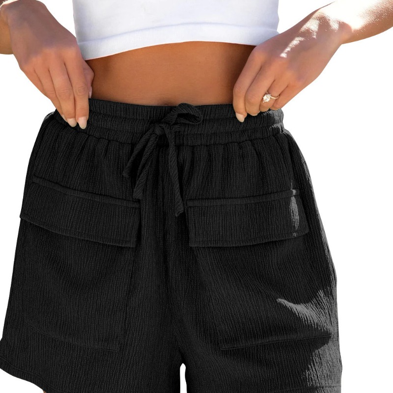 时尚透气居家 新款运动短裤女