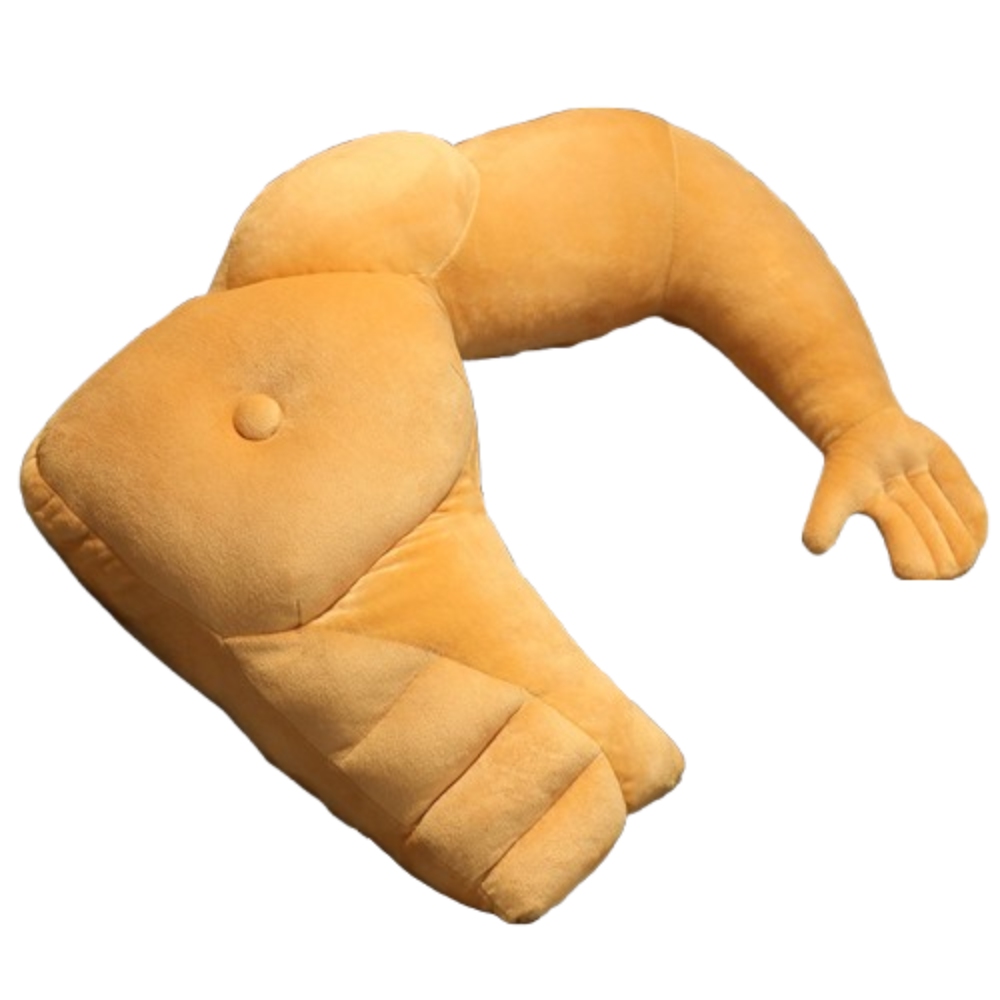 Muscle Man Pillow – Cute and Fun Hunky Husband Cuddle Companion – Boyfriend 