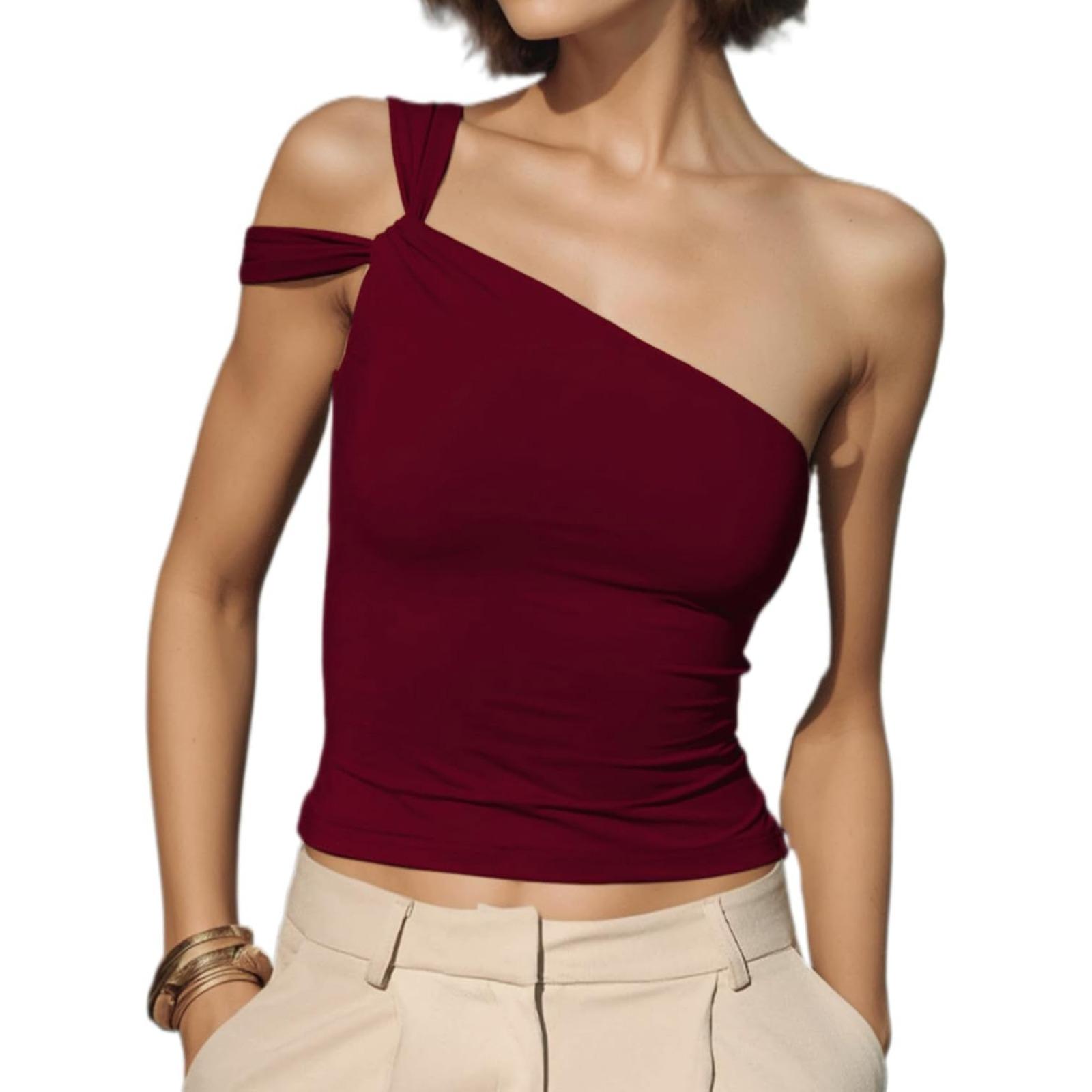 Women’s Strapless Tube Top Sleeveless Slim Crop Top Off The Shoulder Cute Cropped Cami Summer Tops