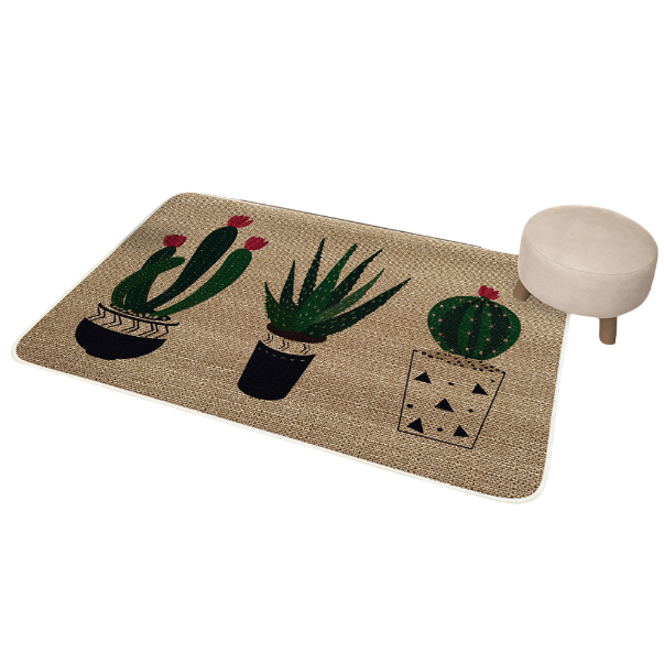 亚麻地毯地垫进门门垫厨房防滑橡胶脚垫浴室门口吸水垫子