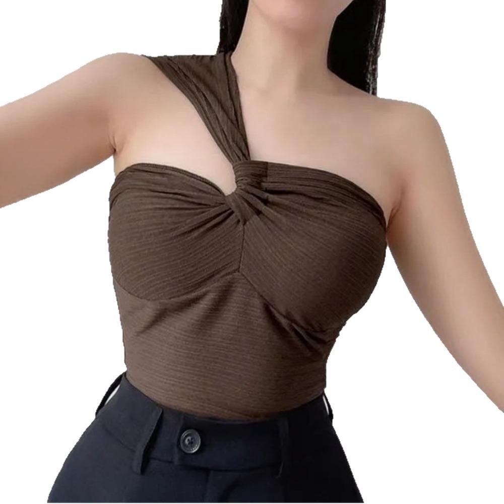 INS跨境2025欧美风夏季新款女装纯色修身显瘦街头时尚