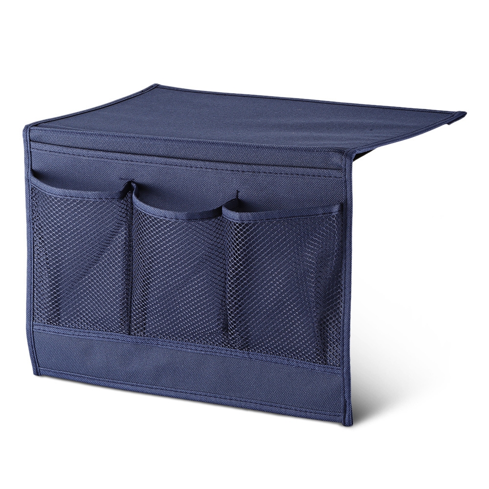 床头储物收纳盒（带口袋），床头收纳篮，遥控器支架，扶手椅沙发收纳篮，沙发扶手袋，床品配件