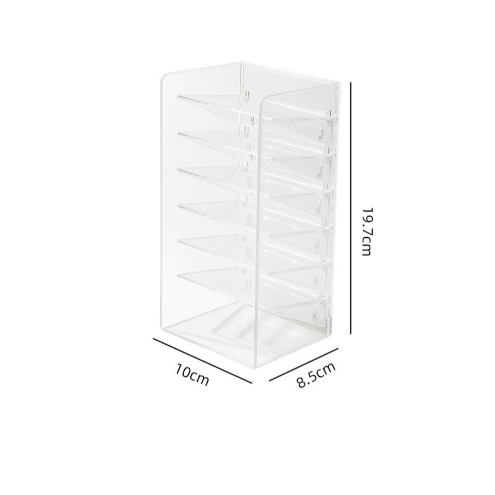 透明镜柜收纳盒分格收纳化妆品梳妆台护肤品卫生间浴室整理置物架