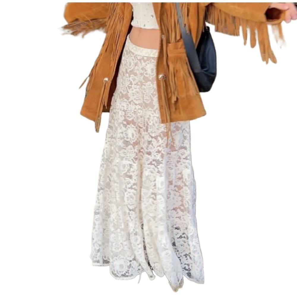 2025欧美新款女装亚马逊速卖通独立站热卖时尚百搭半身裙蕾丝裙