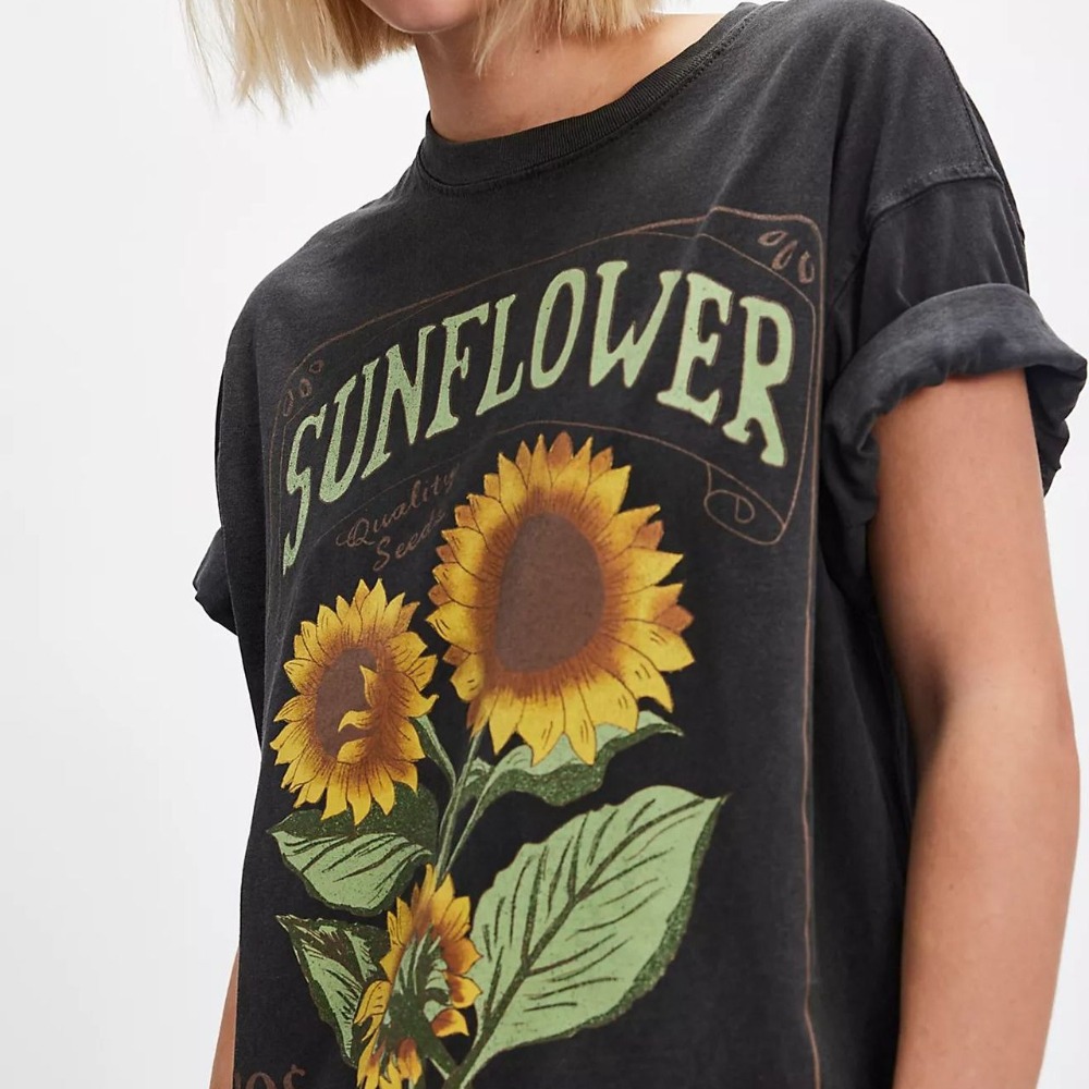 Women's New Summer Printed Casual Crewneck T-Shirt Trendy Short Sleeve Graphic Top