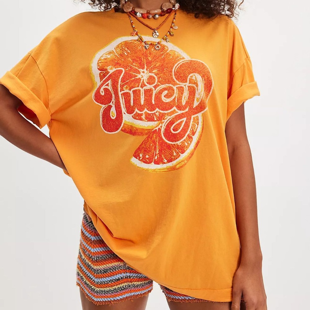 夏季女士新款印花休闲圆领T恤